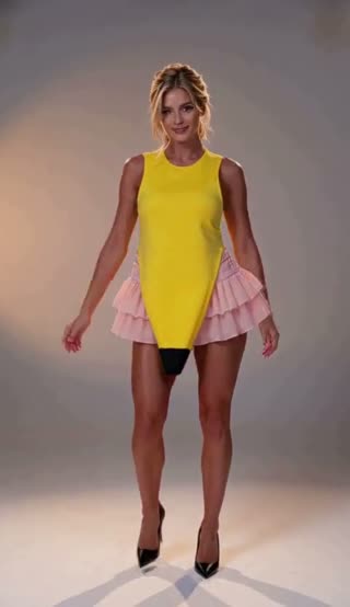 Yellow Banana Dress